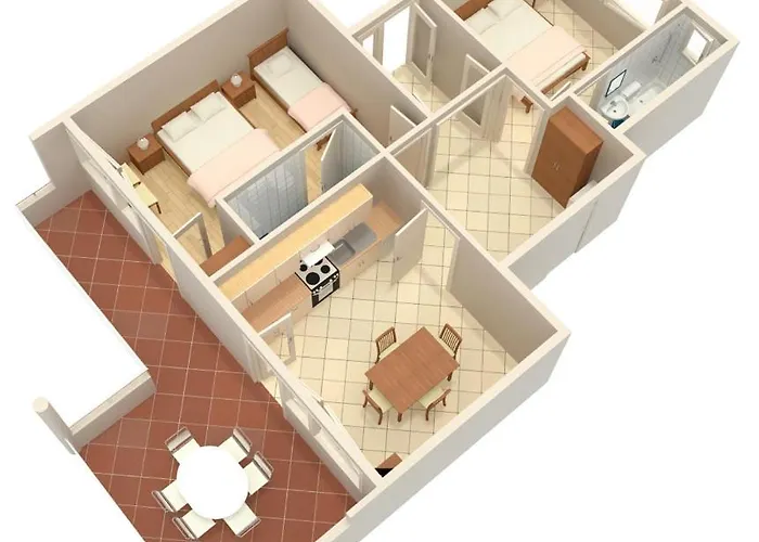 Apartman 4295a Tisno